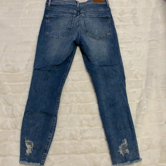 Express Blue Ripped Jeans - Picture 2 of 5